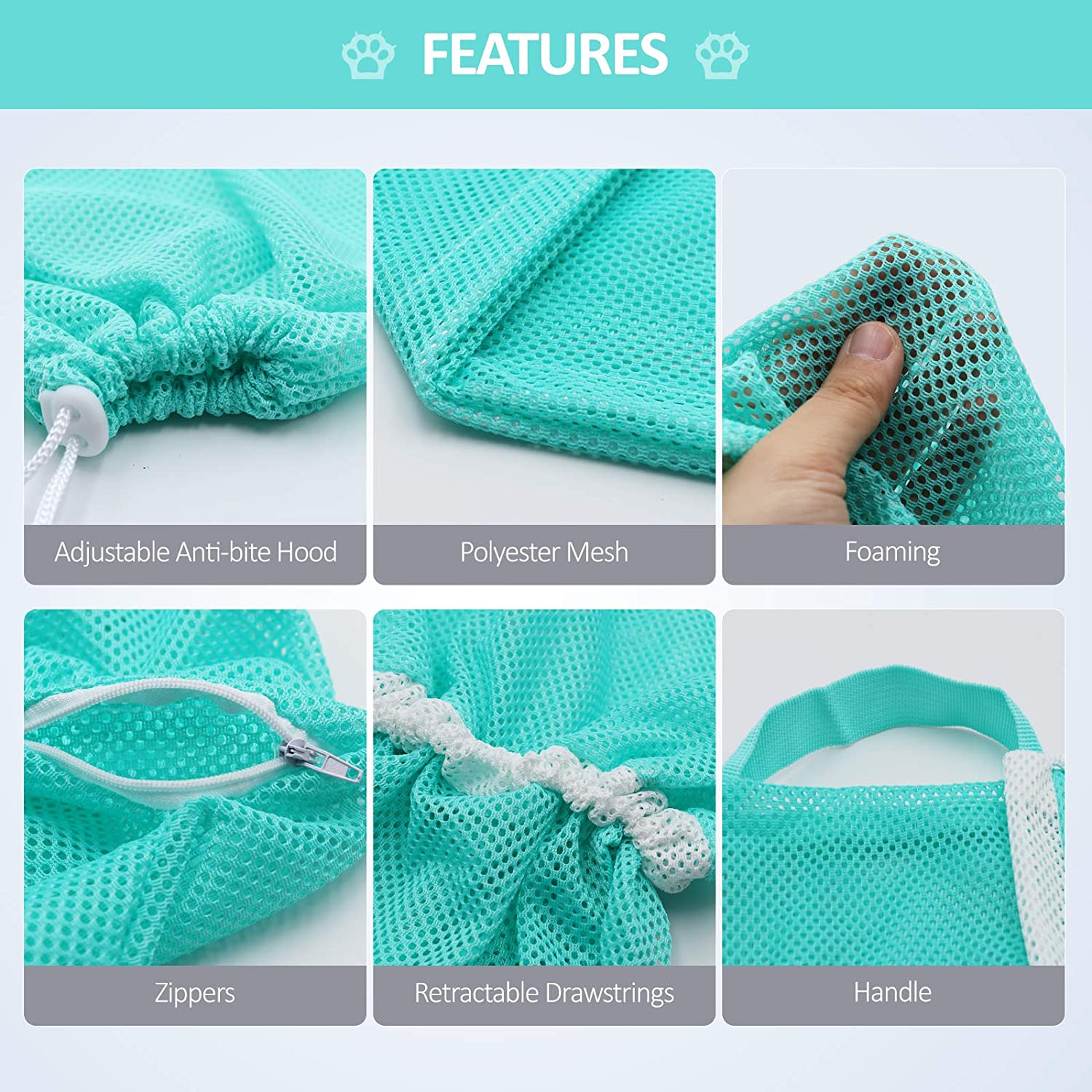 Pet Grooming Bath Bag