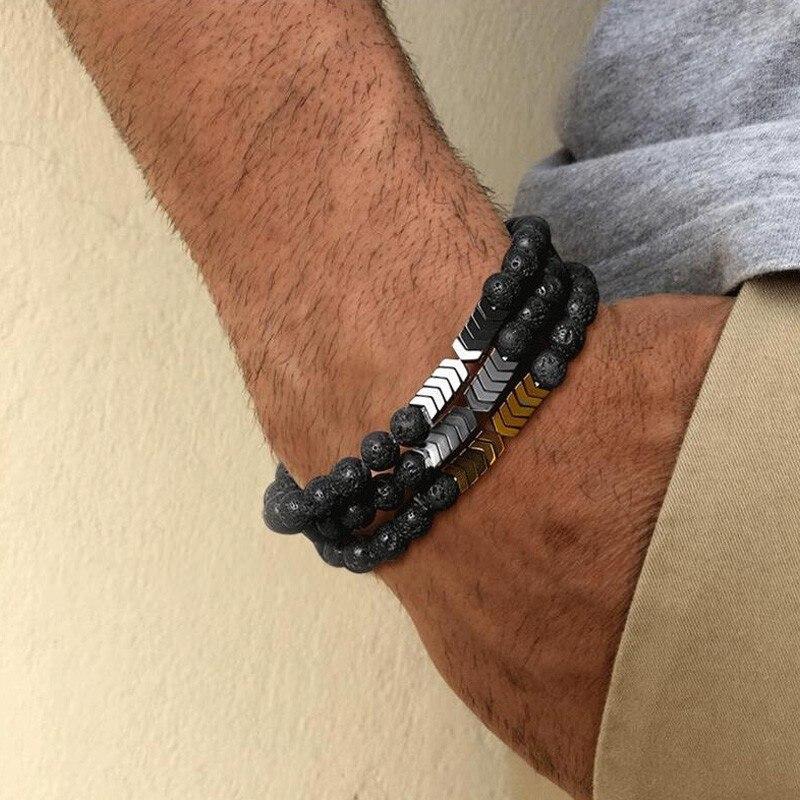 Sacred Arrow Diffuser Bracelet