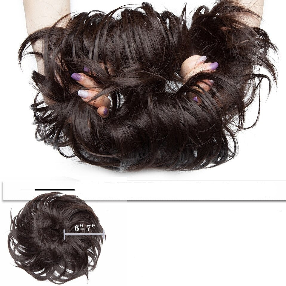 Messy Bun-hårstrikk