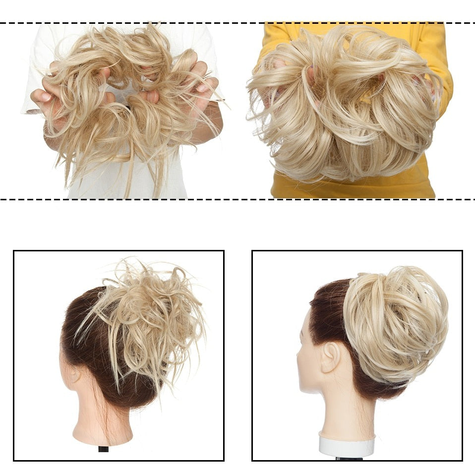 Messy Bun-hårstrikk