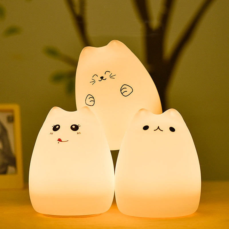 Cheeky Cat LED Lamp