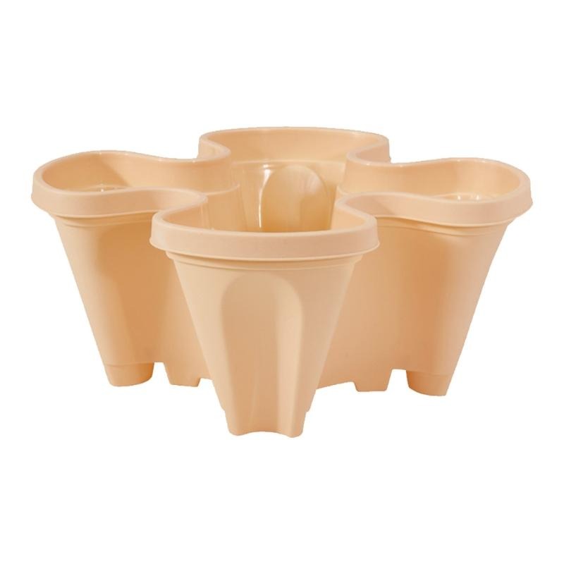 Strawberry stackable plant pots