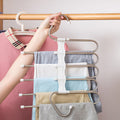 Multifunctional trouser rack