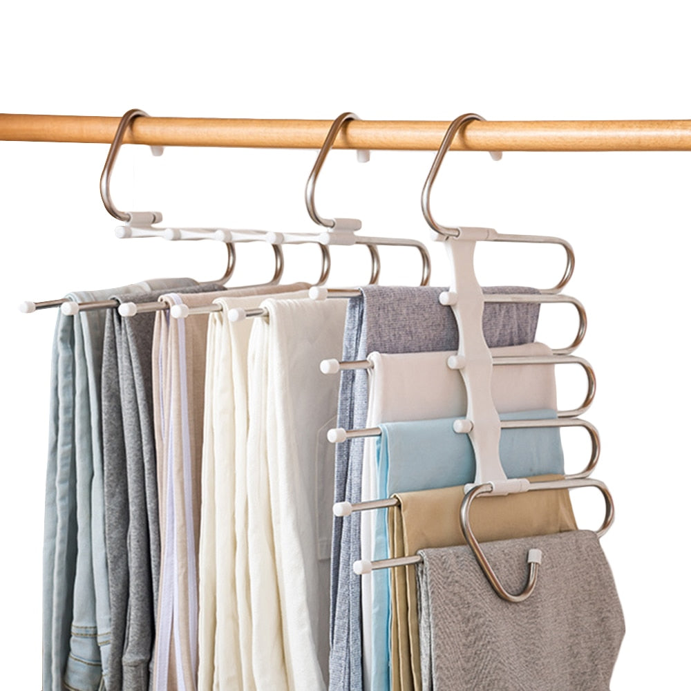 Multifunctional trouser rack