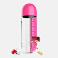 600Ml Pill Box Water Bottle