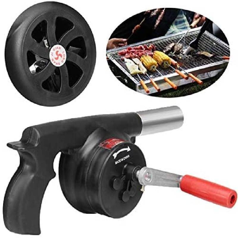 Barbecue air blower