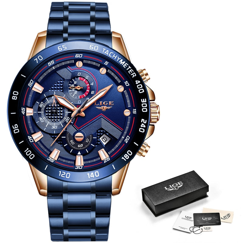 Men's Chronograph Luxury Wristwatch