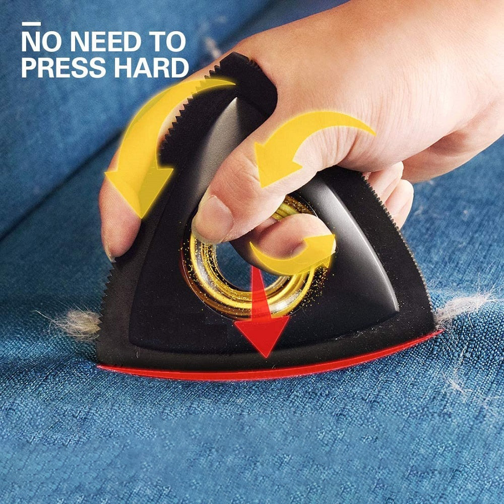 Effective pet hair remover