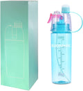 Water bottle with atomizer