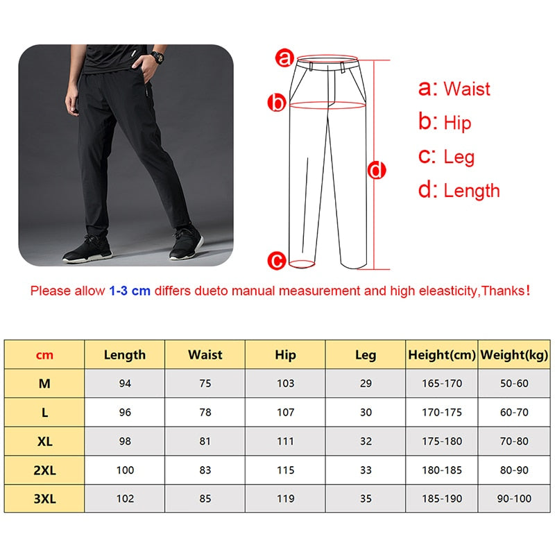 ICE silk treningsbukser