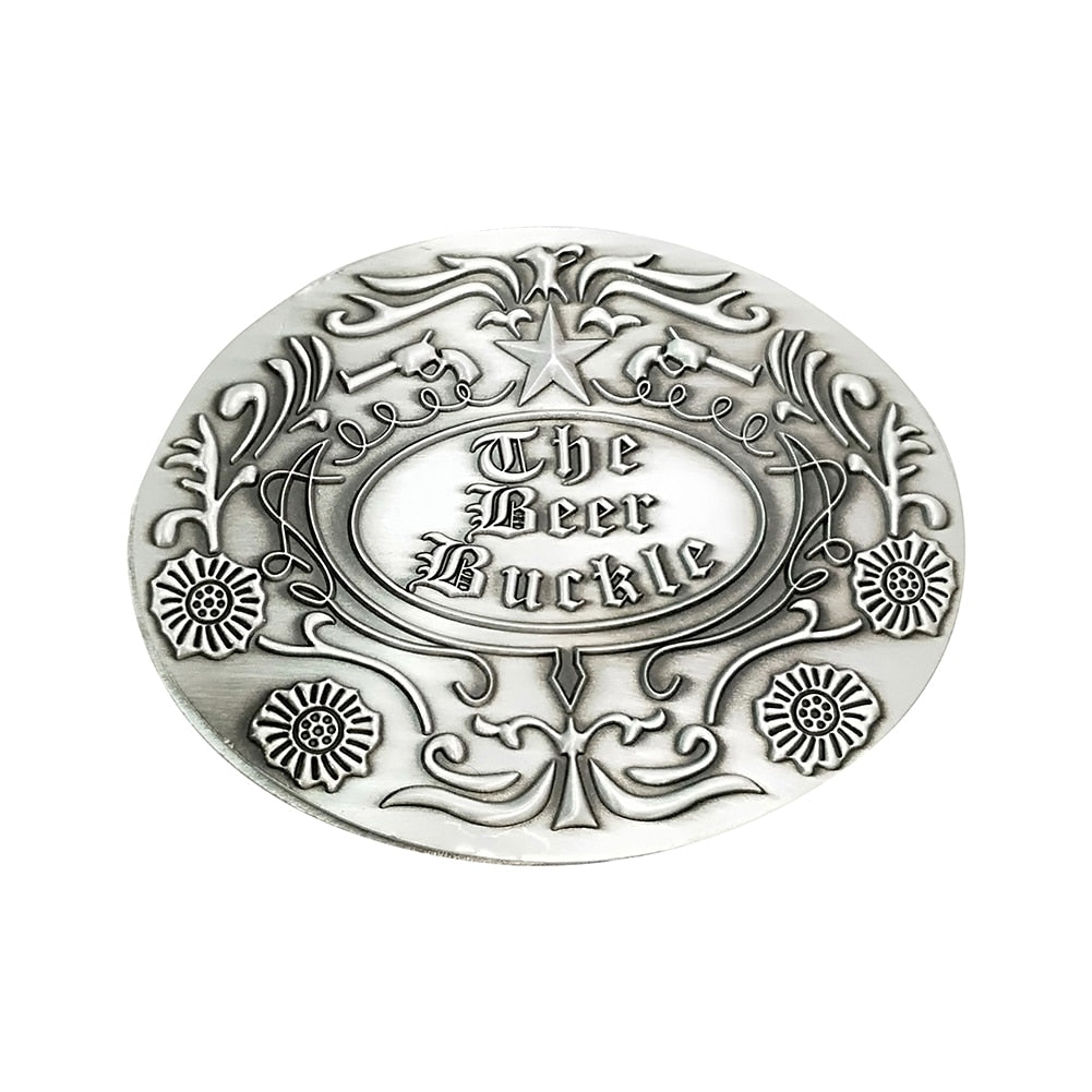 Belt buckle Beer holder