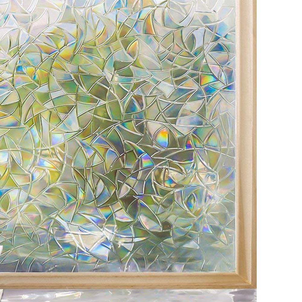 3D Rainbow Glass Foil