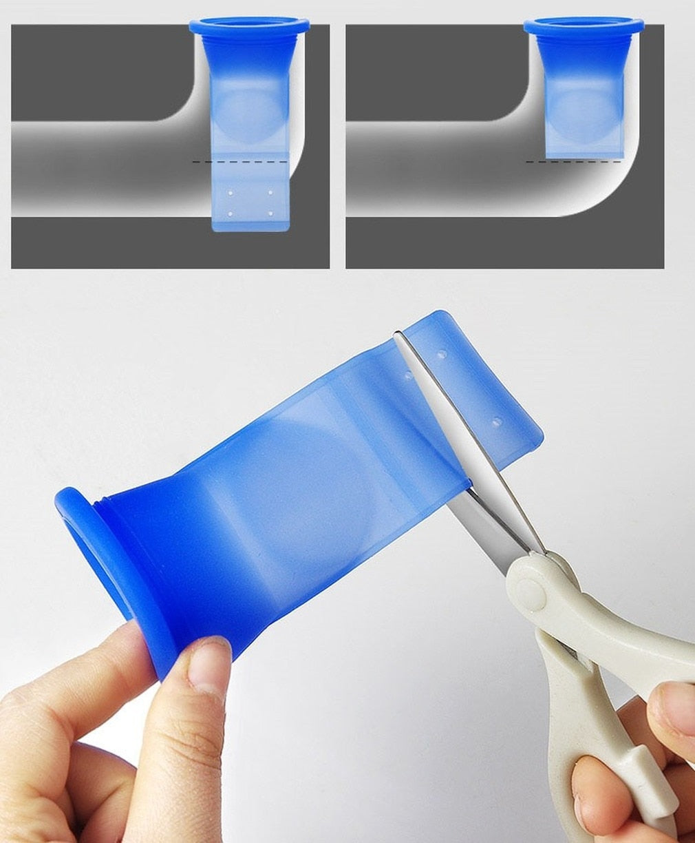 Tetningsring til avløp for lukt- og skadedyrssikring