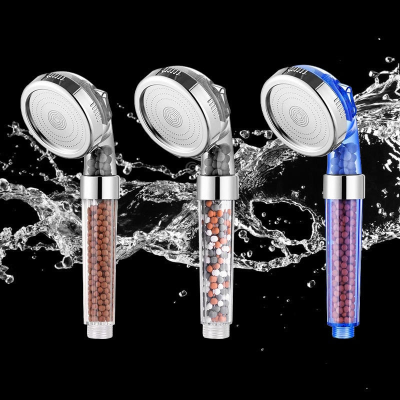 3 Modes High Pressure Shower Head