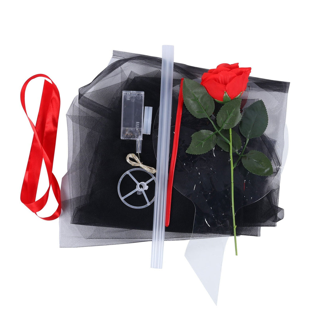 LED Luminous Balloon Rose Bouquet (Do-it-yourself package)