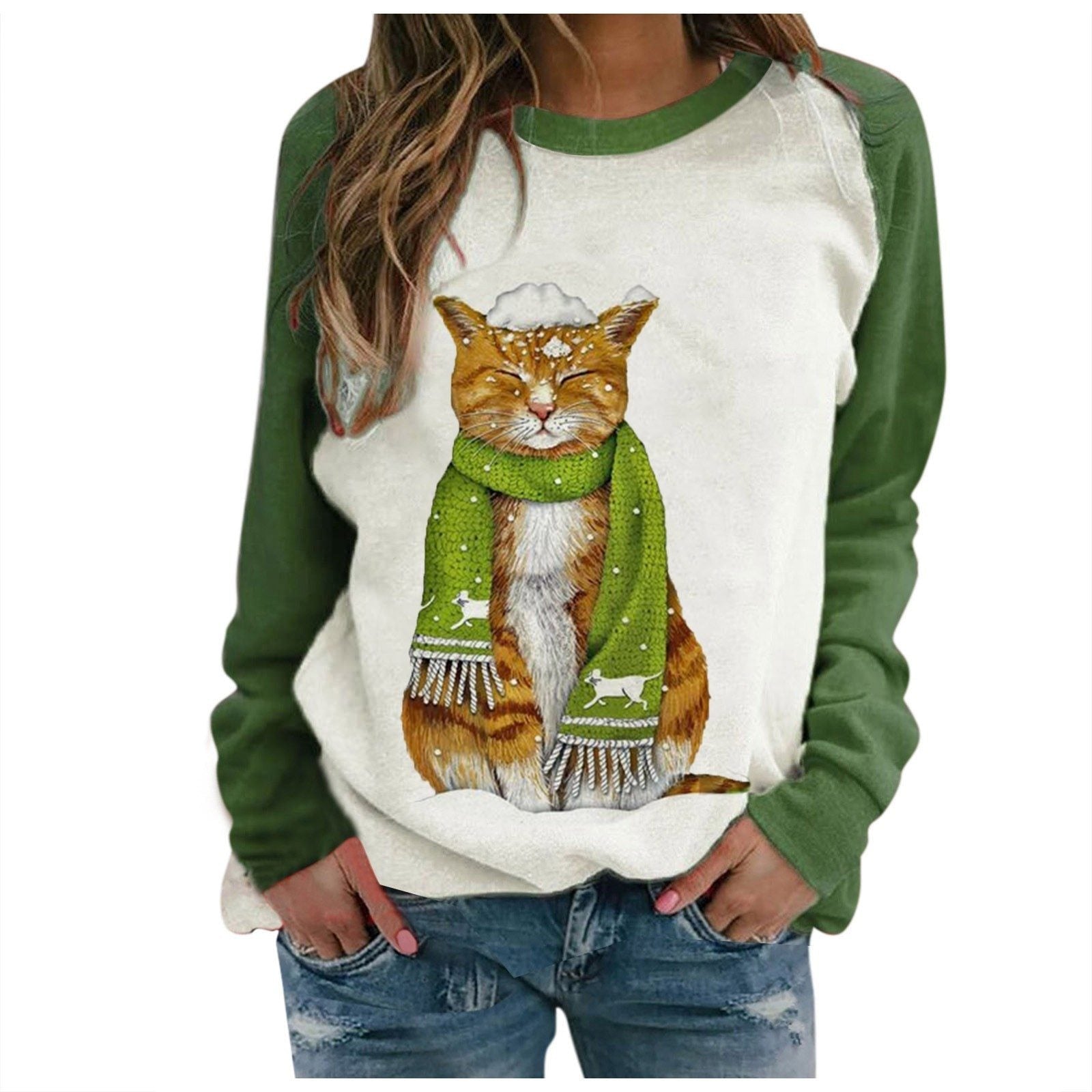 Women's Printed Sweatshirt