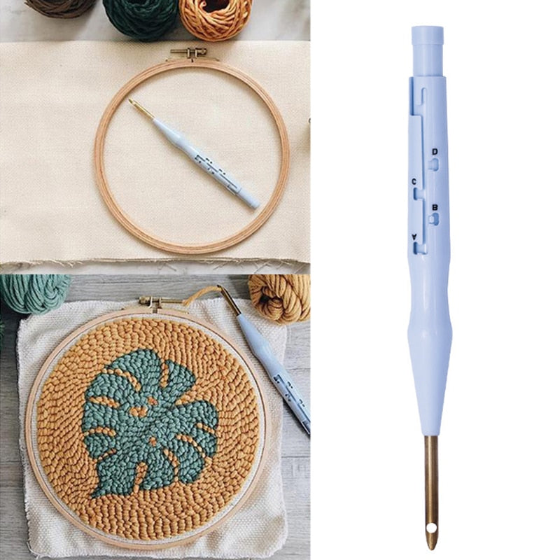 Broderi med punch needle