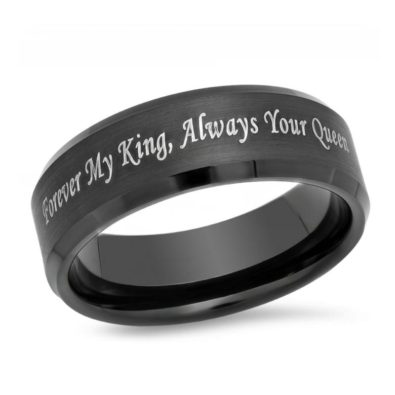 Black Promise Ring