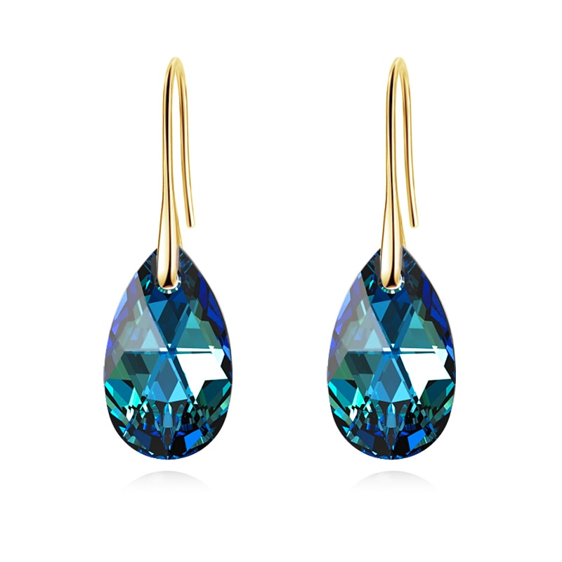 Teardrop Crystal Earrings