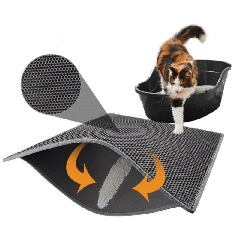 Absorbent Cat Litter Mat