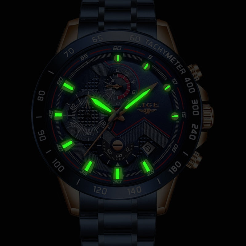 Men's Chronograph Luxury Wristwatch