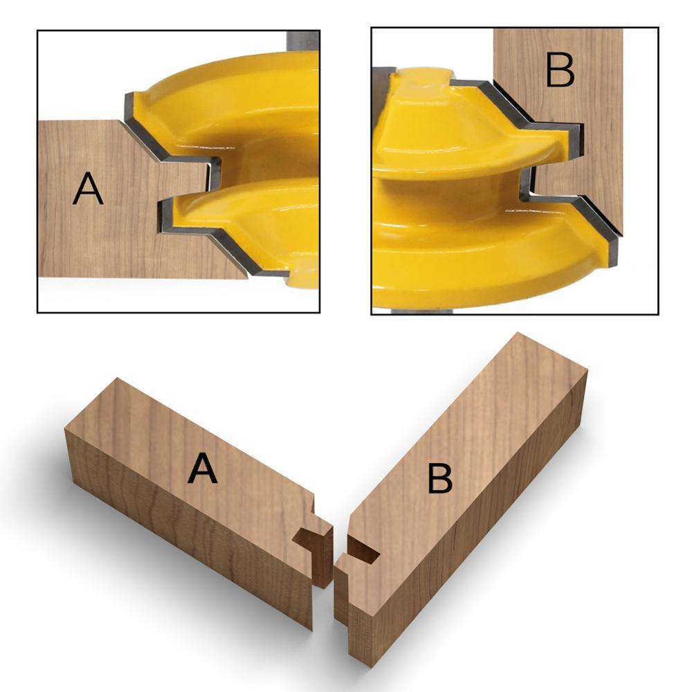 45° Lock Miter Milling Chisel