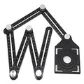 6-sided Aluminum Alloy Angle Measuring Tool