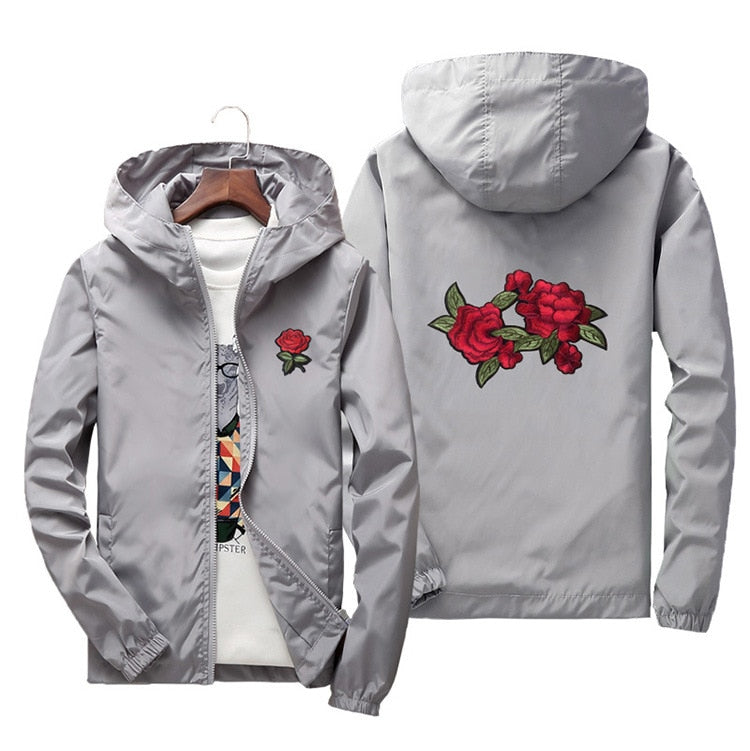 Rose Windbreaker