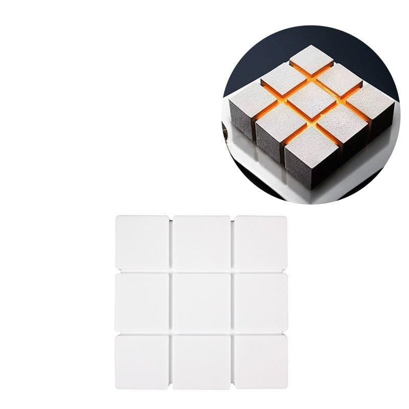 3D Silicone Dessert Molds