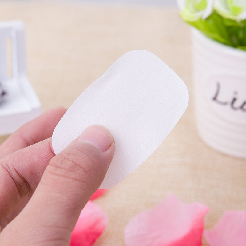 Bærbart såpepapir (3 pakker/60 ark)