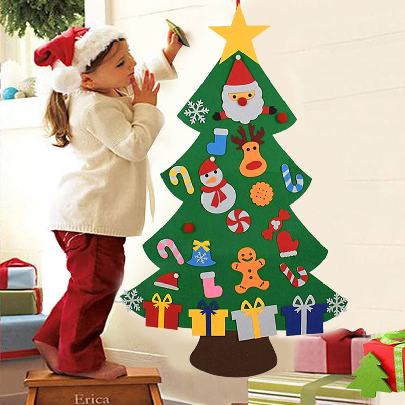Felt Christmas Tree (Best Gift for Kids)