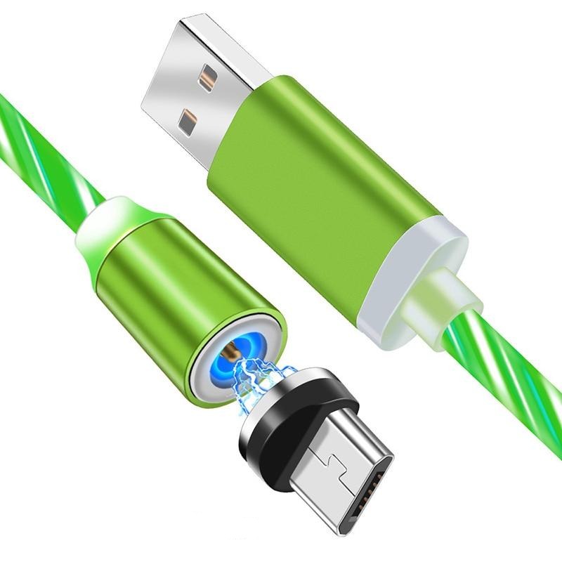 iGlow Glowing LED Magnetic 3 in 1 USB Charging Cable