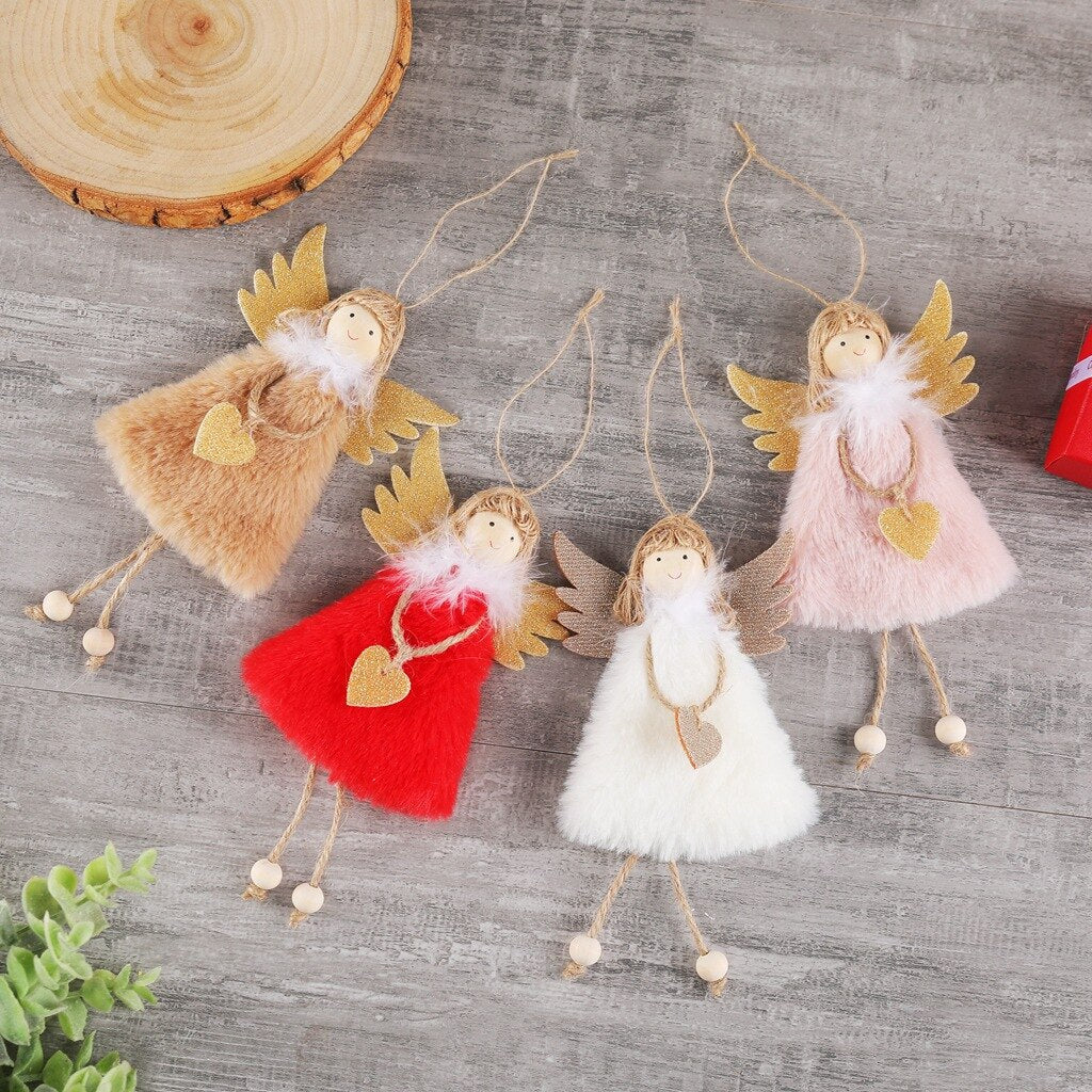 Handmade Christmas Angel Ornaments