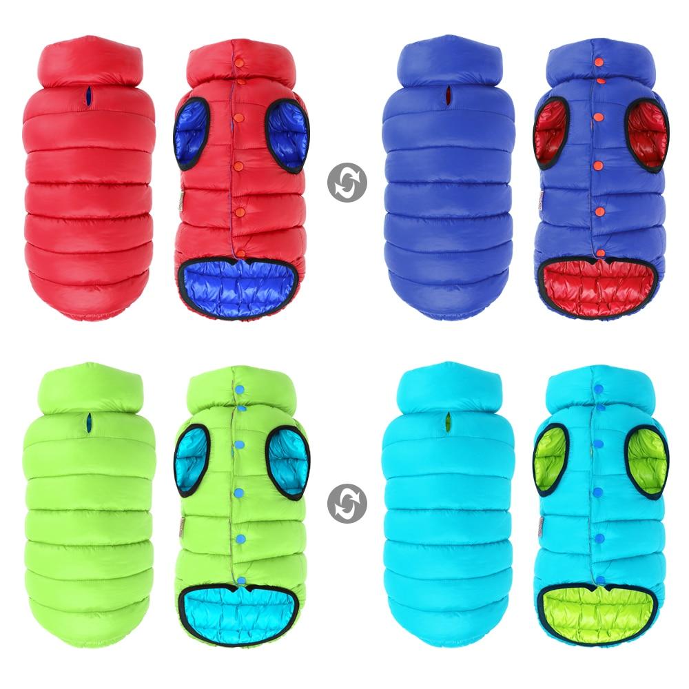 Reversible Dog Puffer Jacket