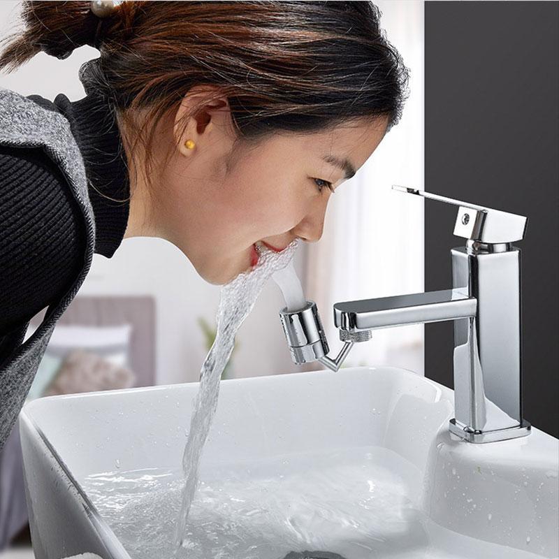 Universal splash filter tap