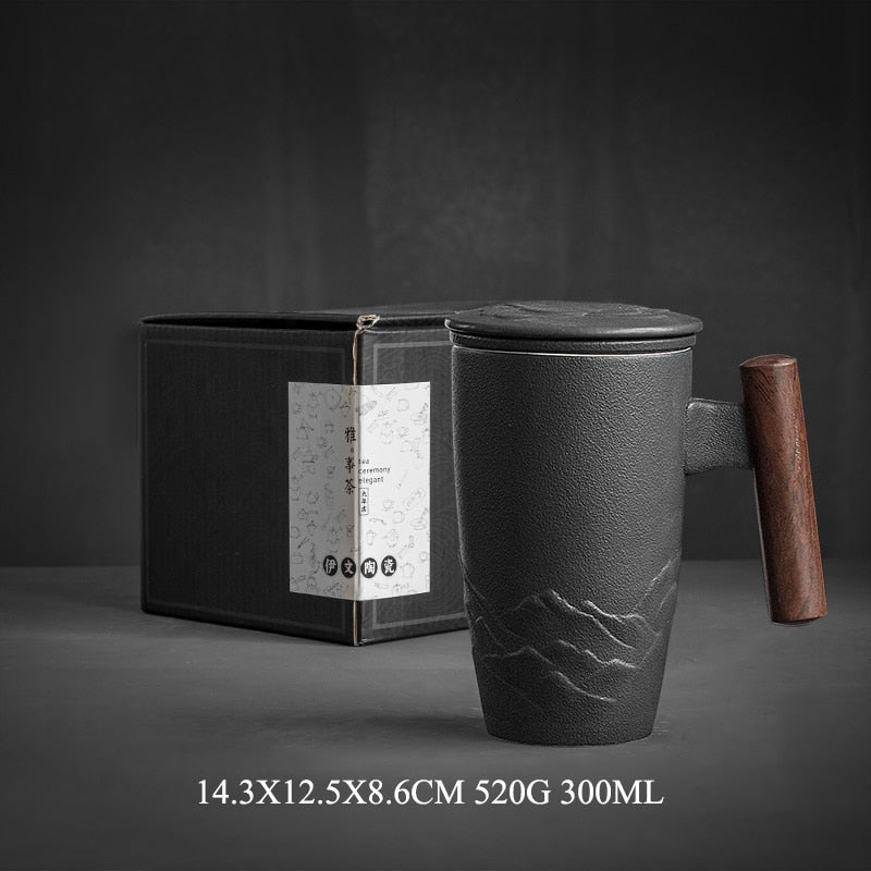 Keramisk kaffe- og tekopp