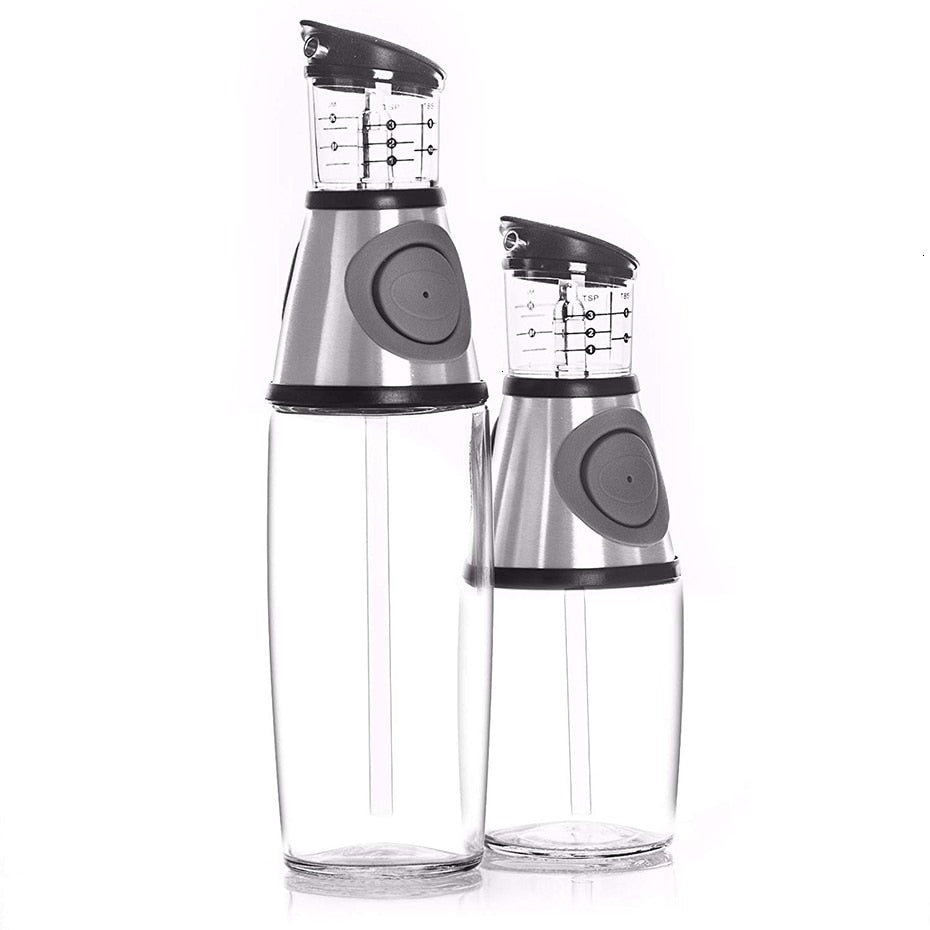 Oil dispenser bottle set