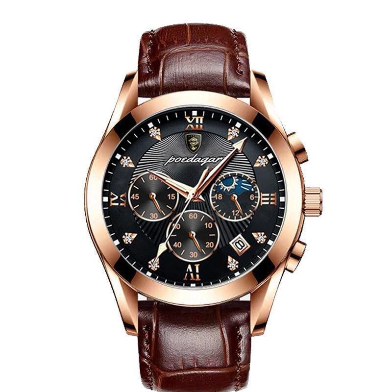 Premium Leather Wristwatch for Men