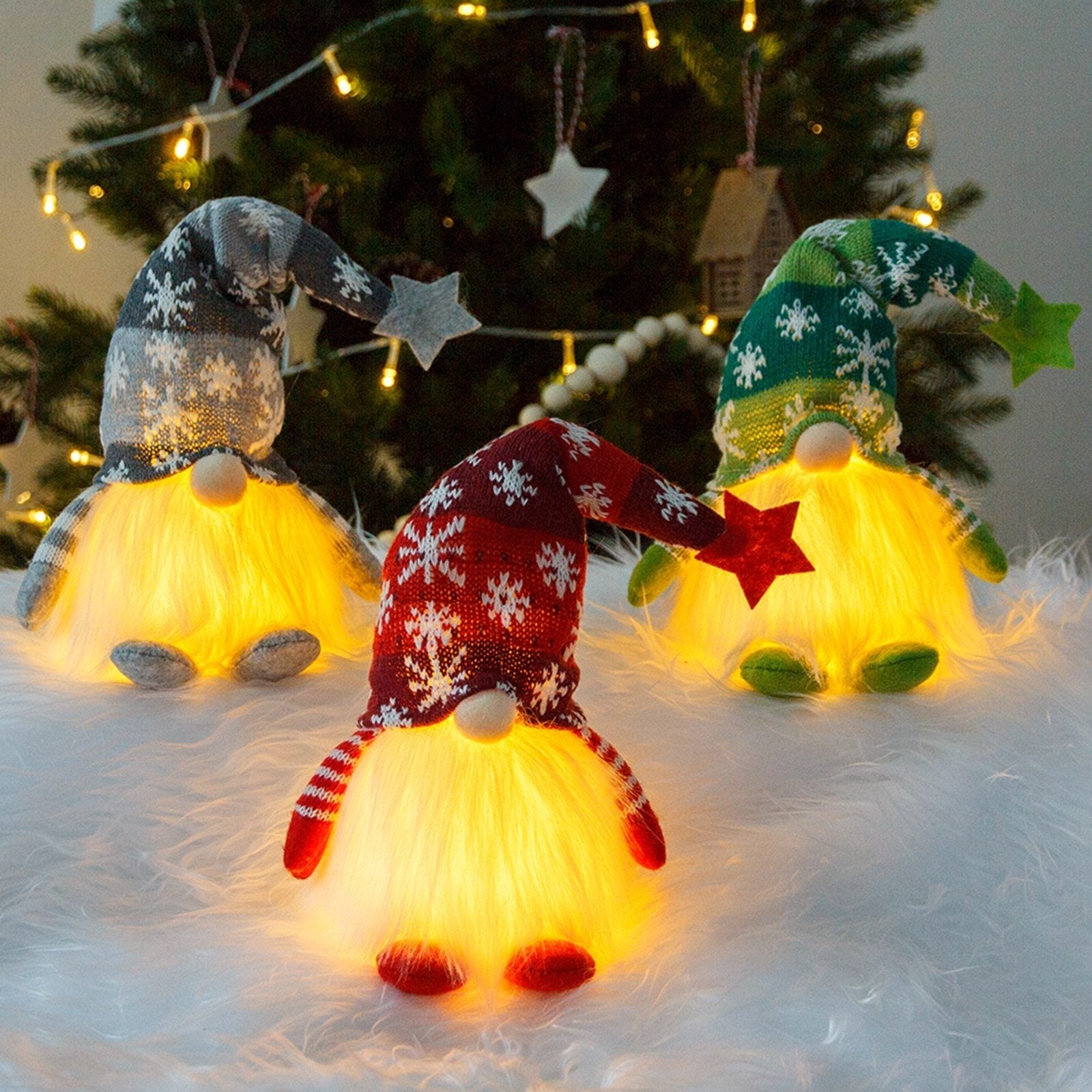 Lighted Christmas Gnome