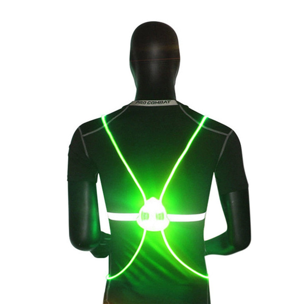 LED Reflective Safety Vest