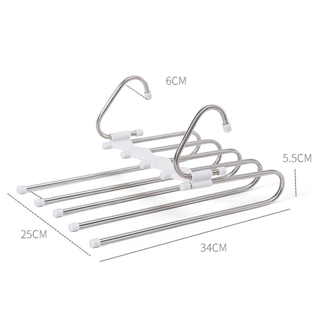 Multifunctional trouser rack