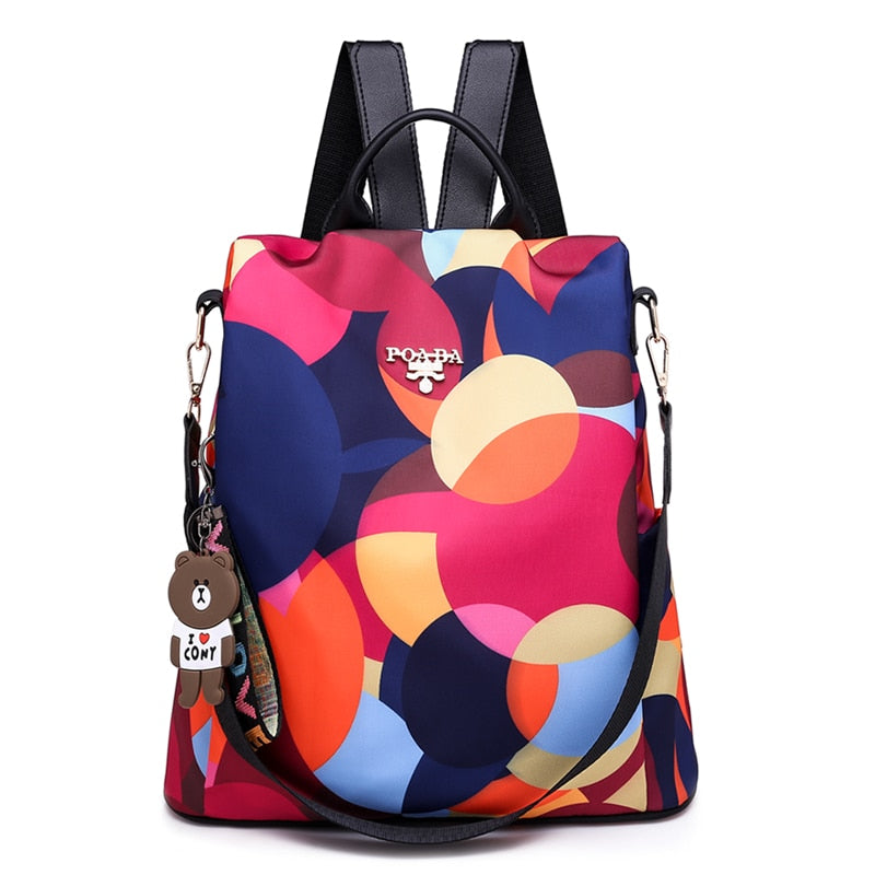 Anti-Theft Women Backpack