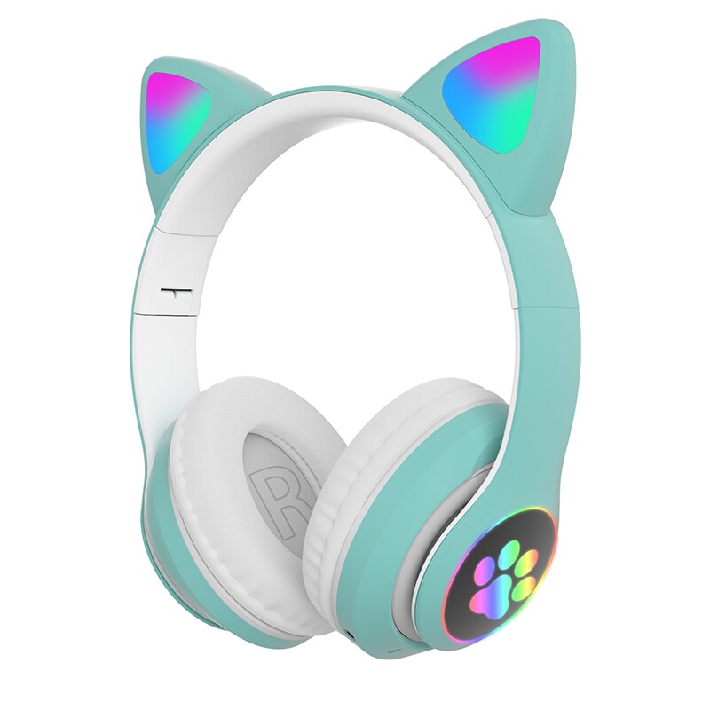 Cute Cat Ear Bluetooth Headphones