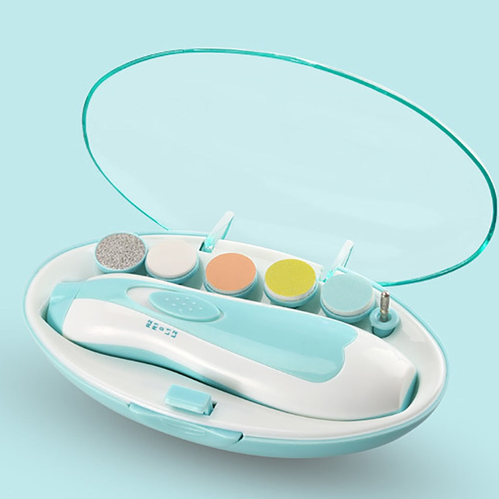Elektrisk negletrimmer for baby