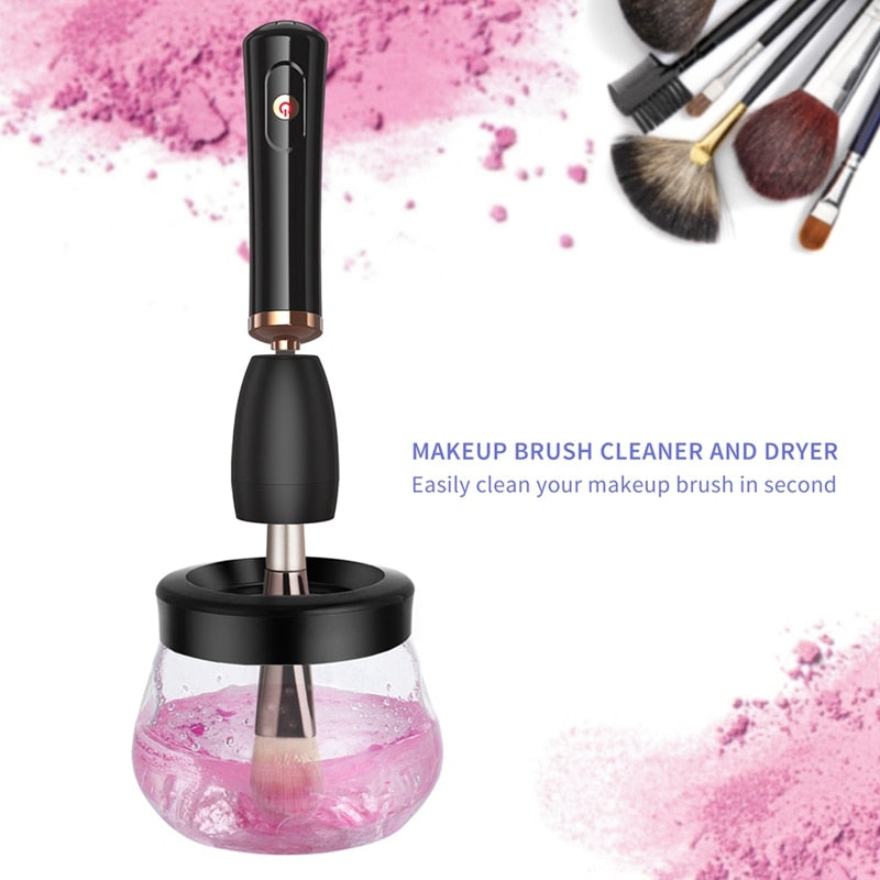 Electric Makeup Brush Cleaner &amp; Dryer