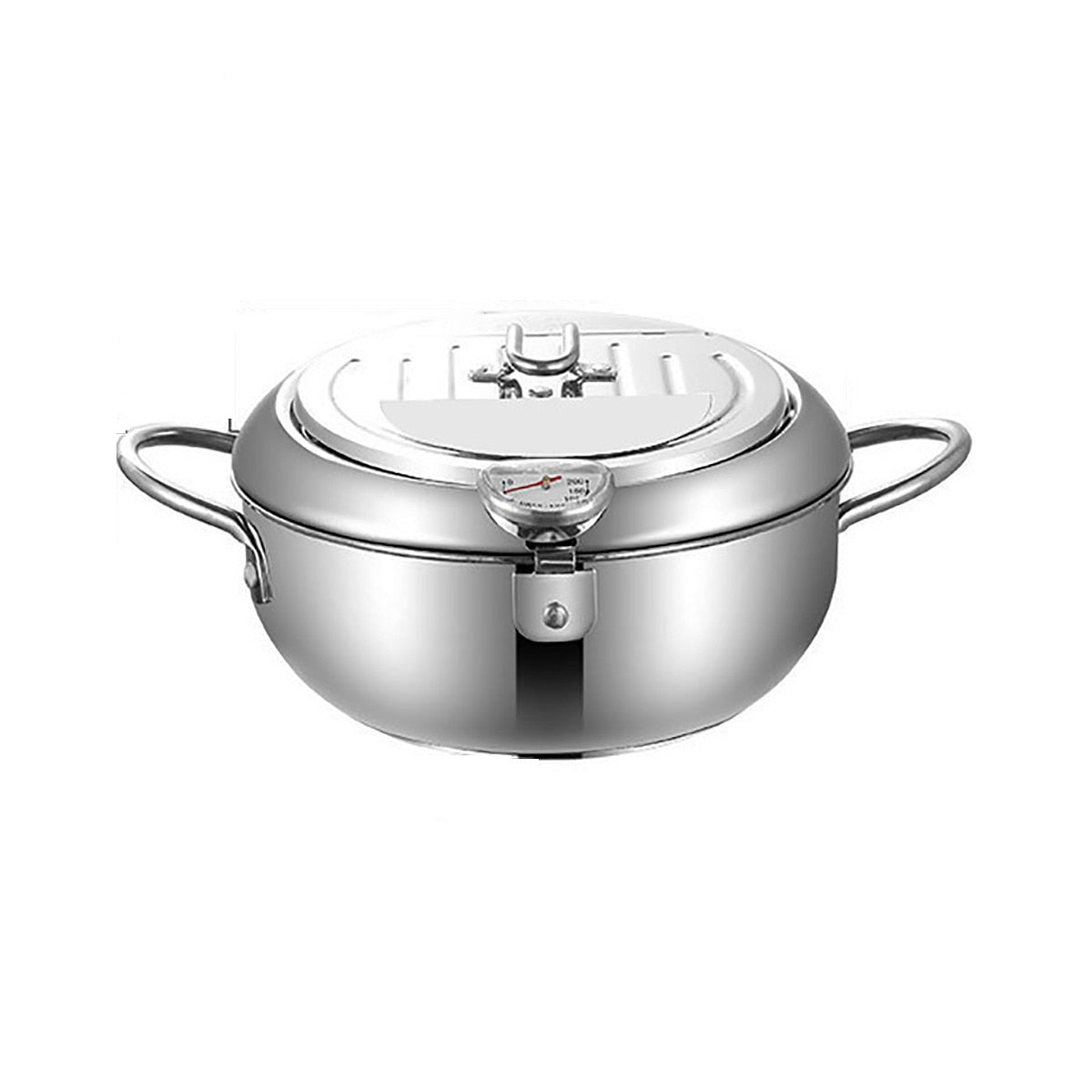 Ergonomic mini deep fryer