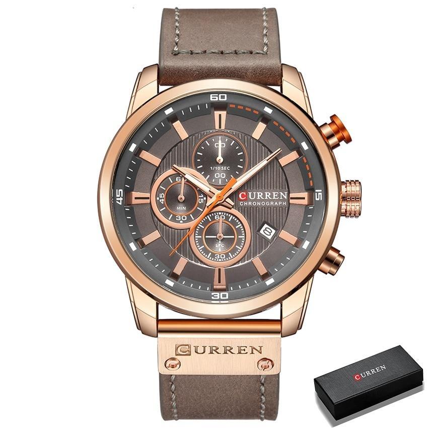 CURREN Chronograph wristwatch for men