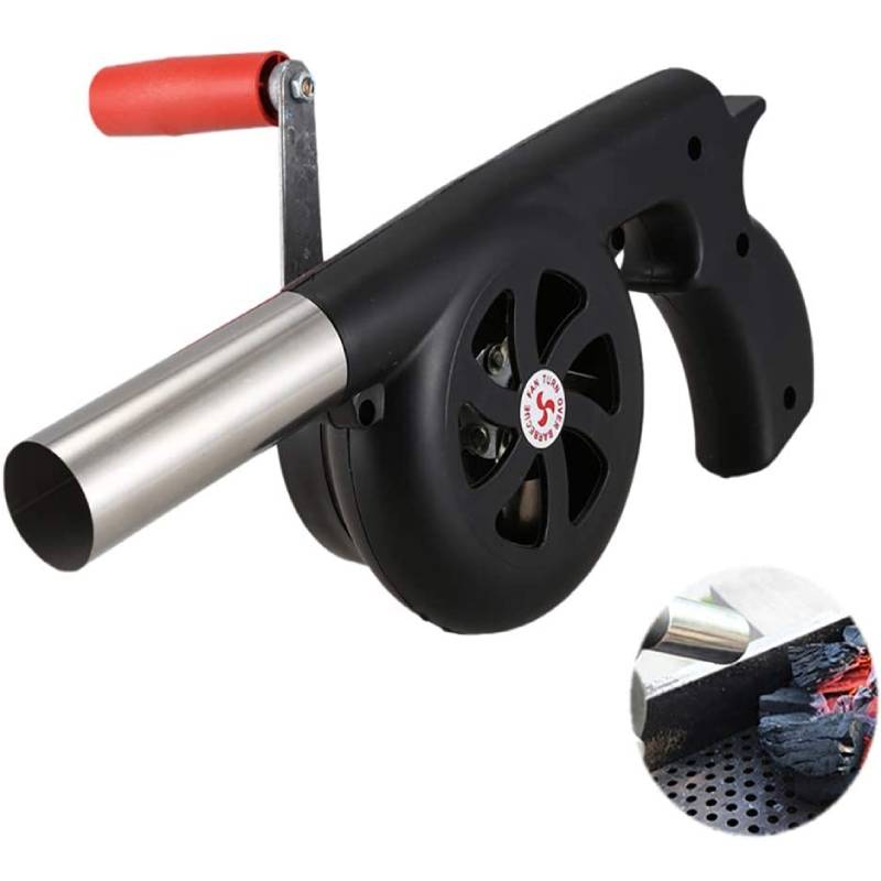 Barbecue air blower