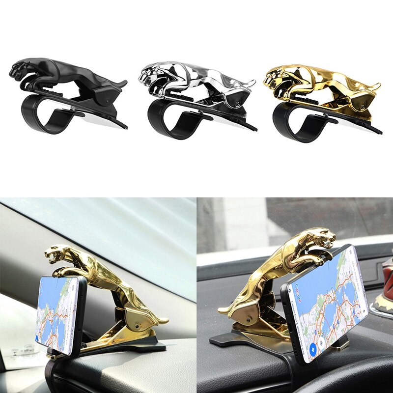 Leopard Biltelefonholder