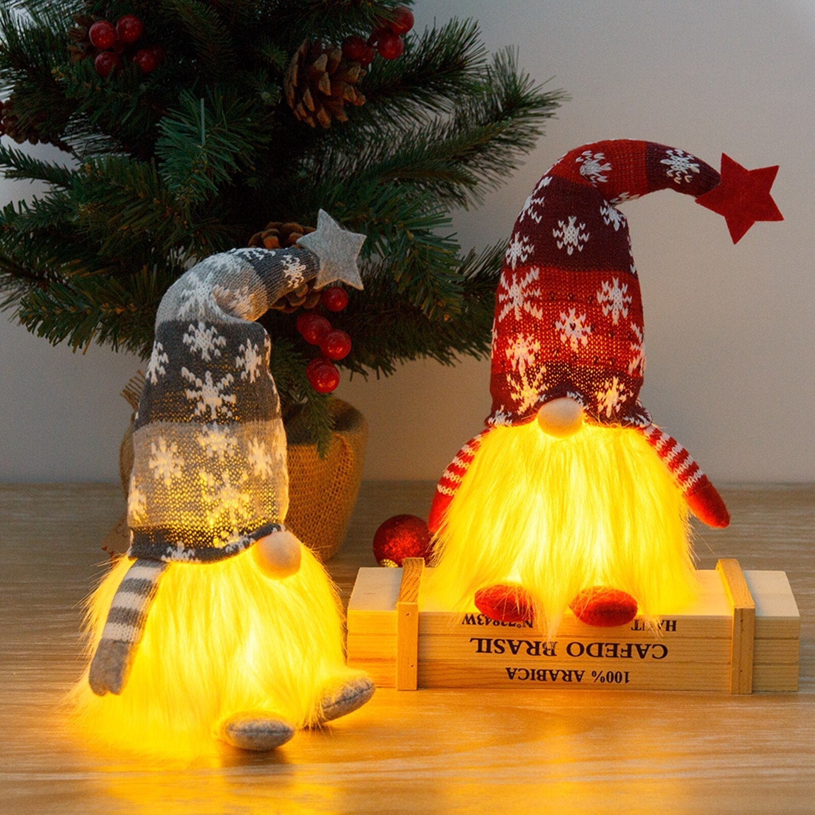 Lighted Christmas Gnome